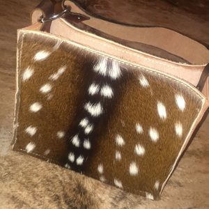 Custom made Axis hide purse